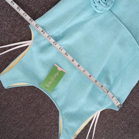 🆕️ 🩵HTF Lilly Pulitzer🩵 - Sally Boucle Linen Blend Dress - Picture 13 of 16